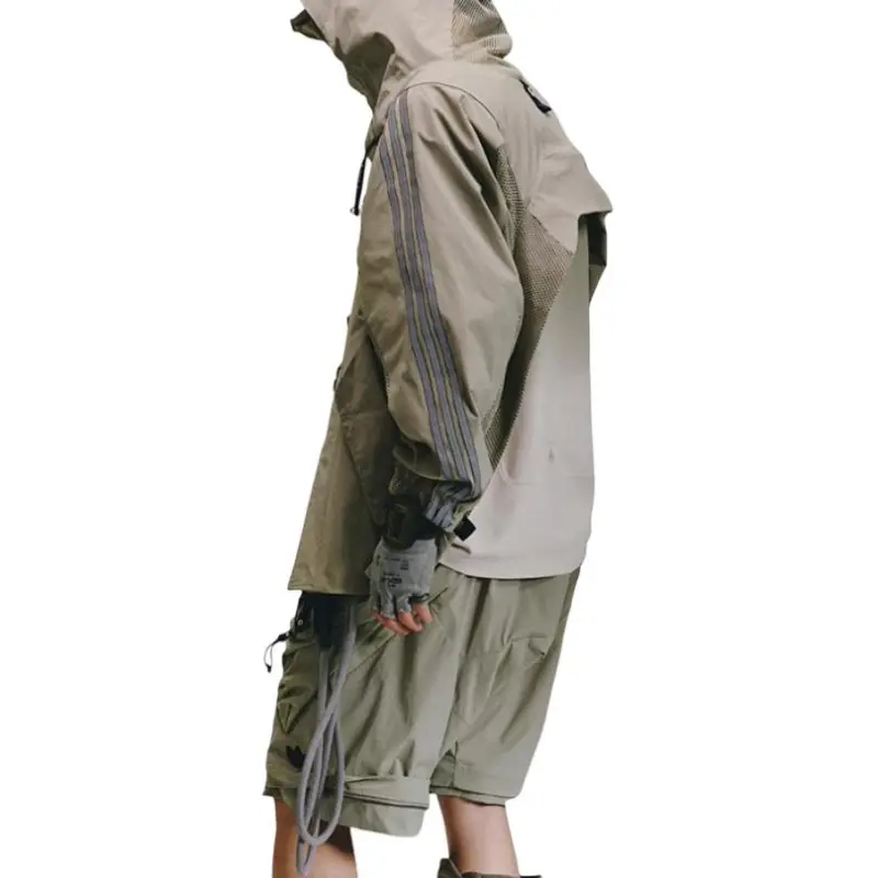 Hamcus X Adidas Originals Adidas Originals X HAMCUS Jackets Unisex Pebble Silver Gray-5