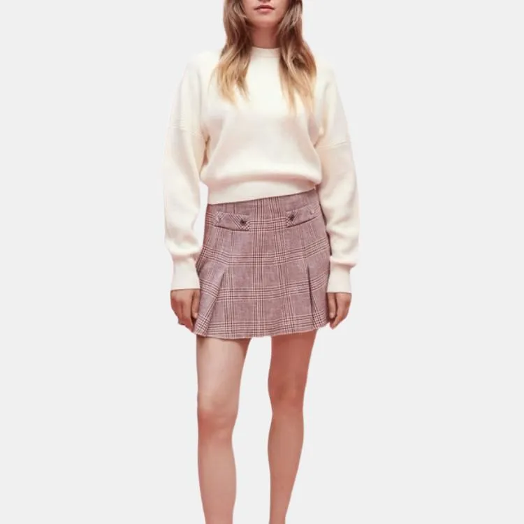 Maje Knitwear Women's Light Brown Beige-Ish-4