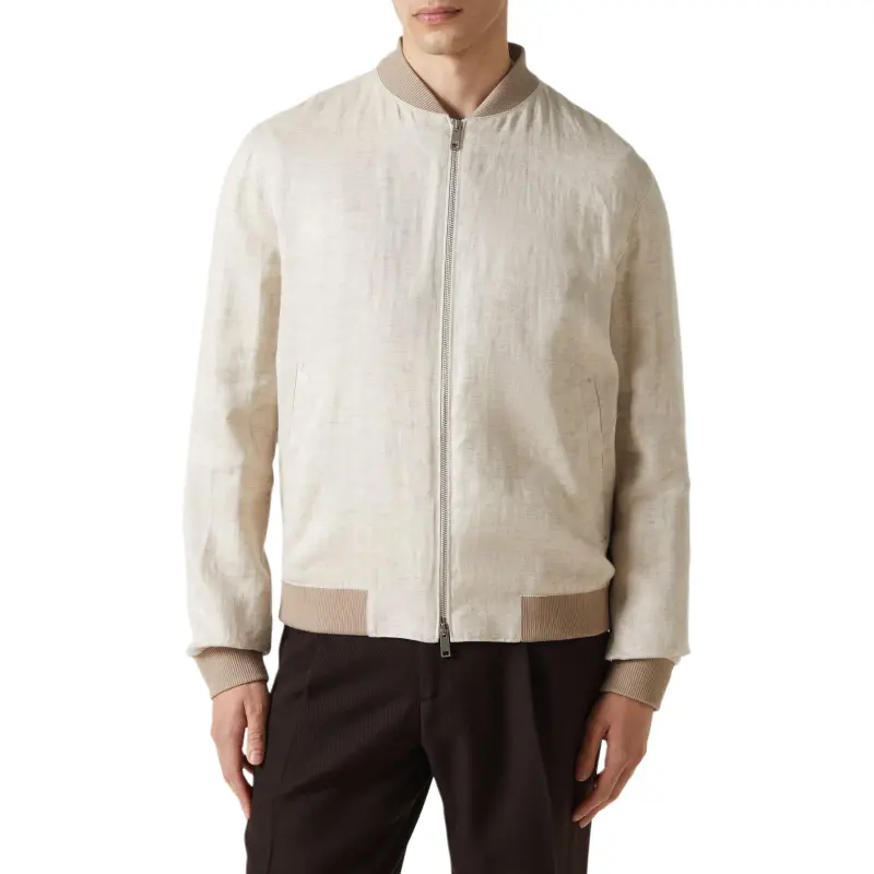 Ermenegildo Zegna Zipped Bomber Jacket-2