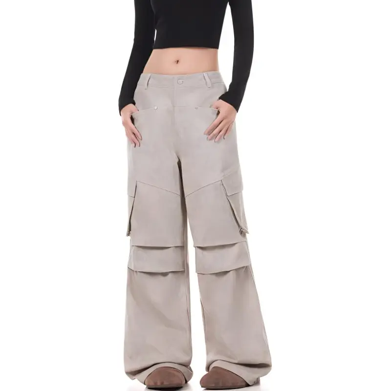 FDR Cargo Pants Unisex Marble Apricot-4