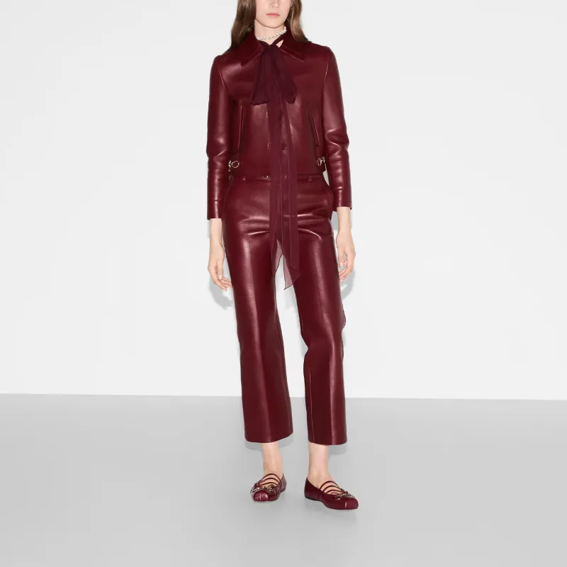 GUCCI Jackets & Coats Women's Red-1