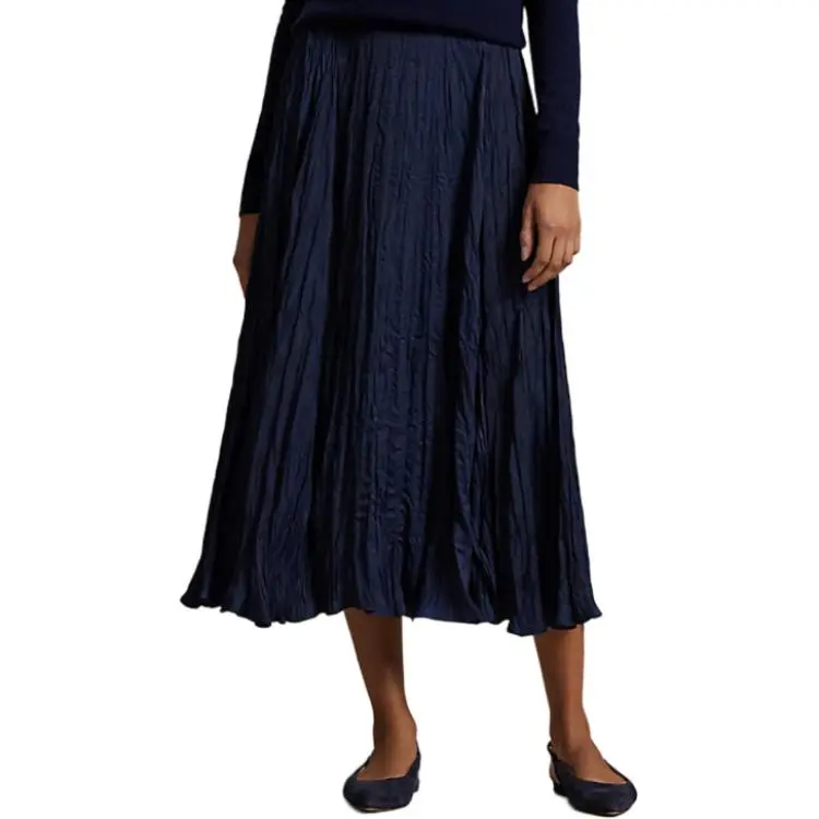 Polo Ralph Lauren Casual Long Skirt Women's Blue-2