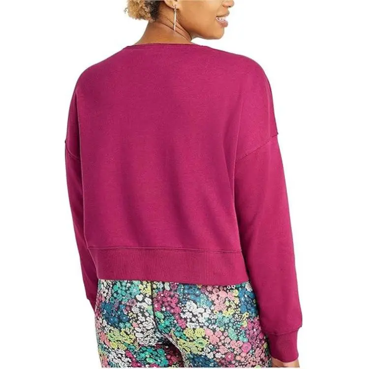 Champion Sweatshirt Women's Rose Red-1