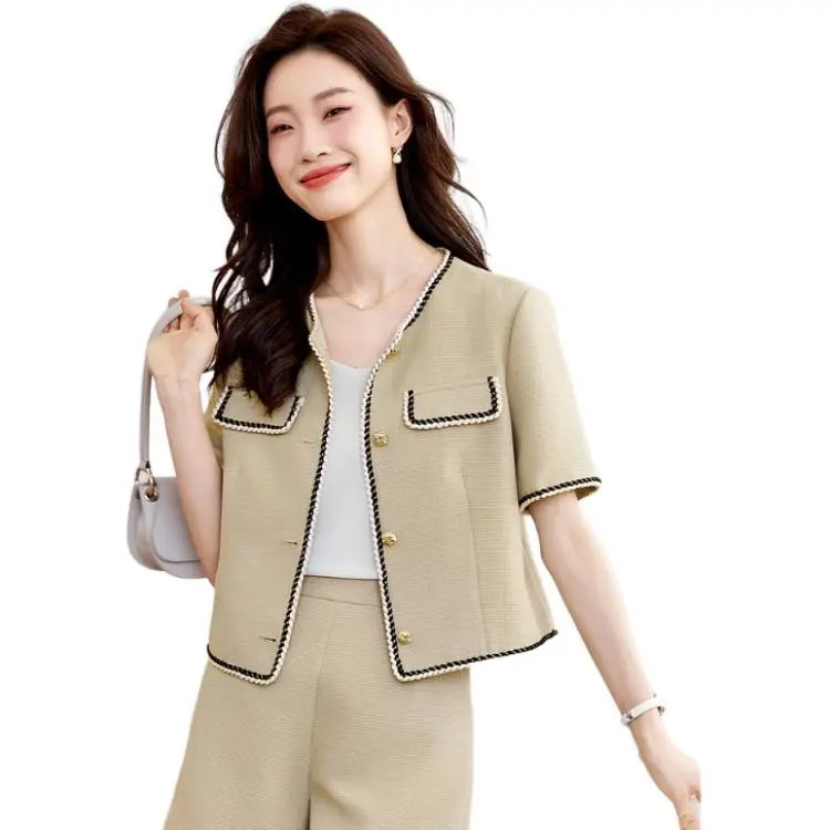 Mo Han Yi Mei Casual Suit Women's Green-2