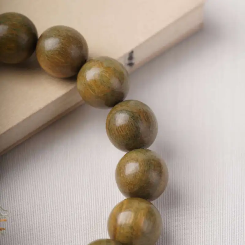 Lordship Green Sandalwood Bracelets Unisex-3