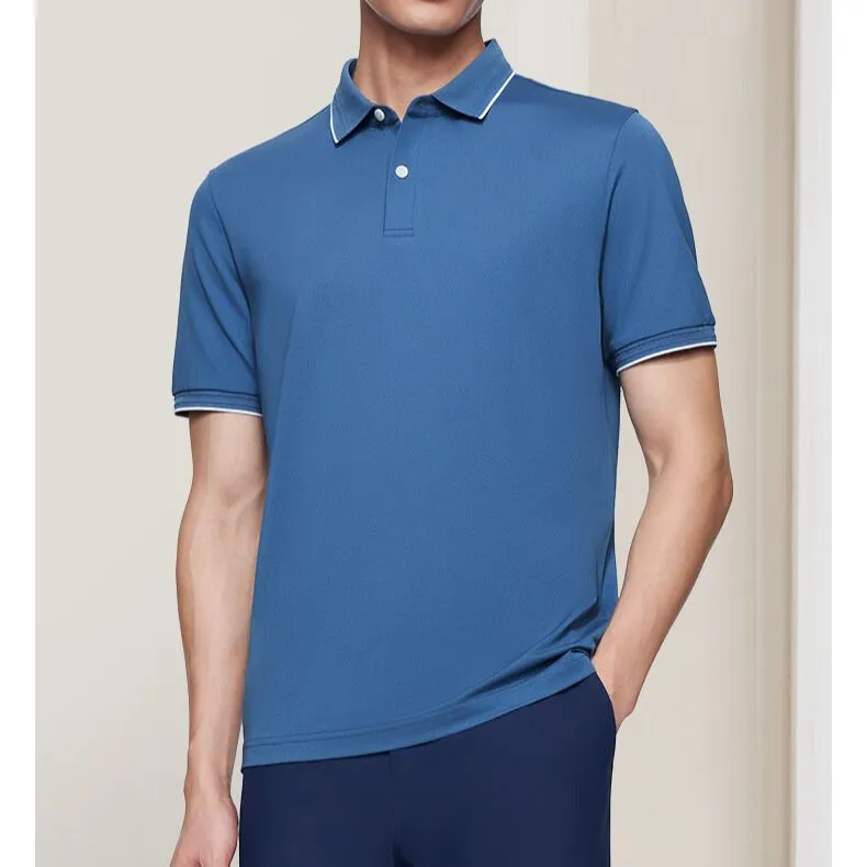 GOLDLION Spring Summer Polo Shirt Men's Multi Specification Multiple Colors-13