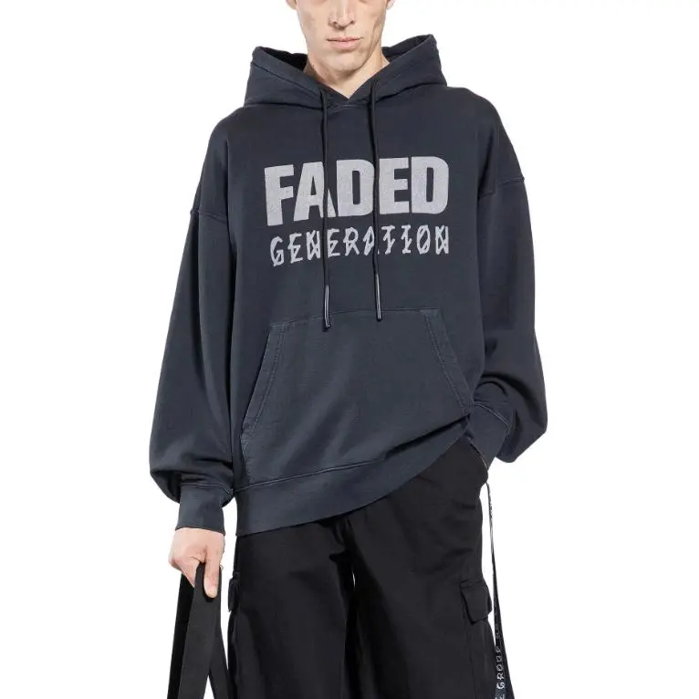 44 Label Group Faded Graphic Hoodie Sweater-1
