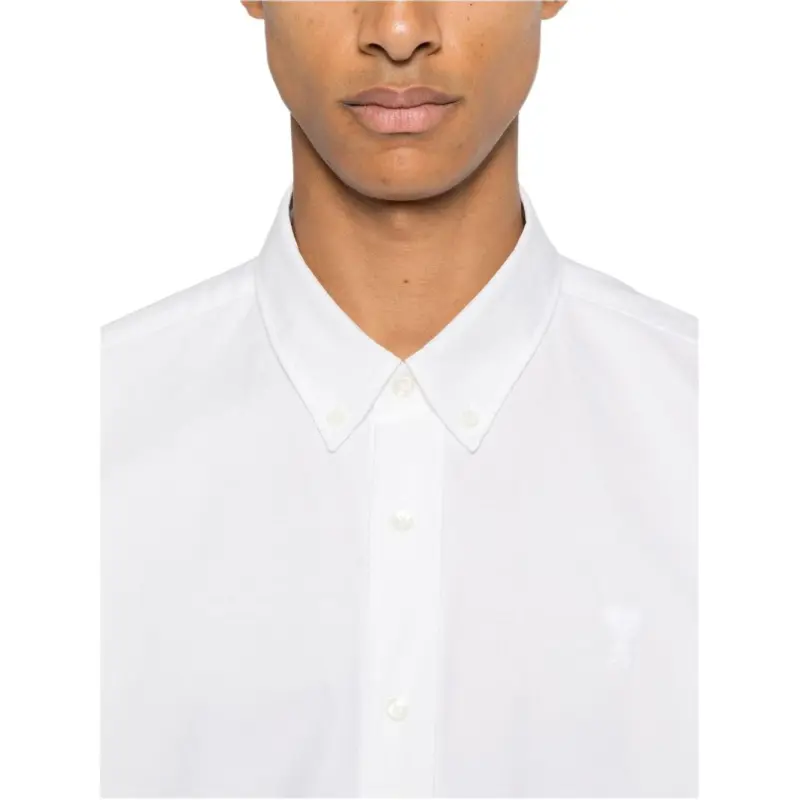 AMIPARIS Paris Ami De Coeur Logo Embroidered Shirt-4