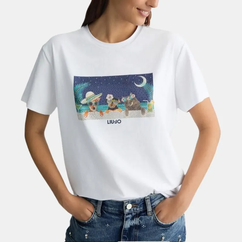 LIU·JO UOMO T Shirt Women's White-3