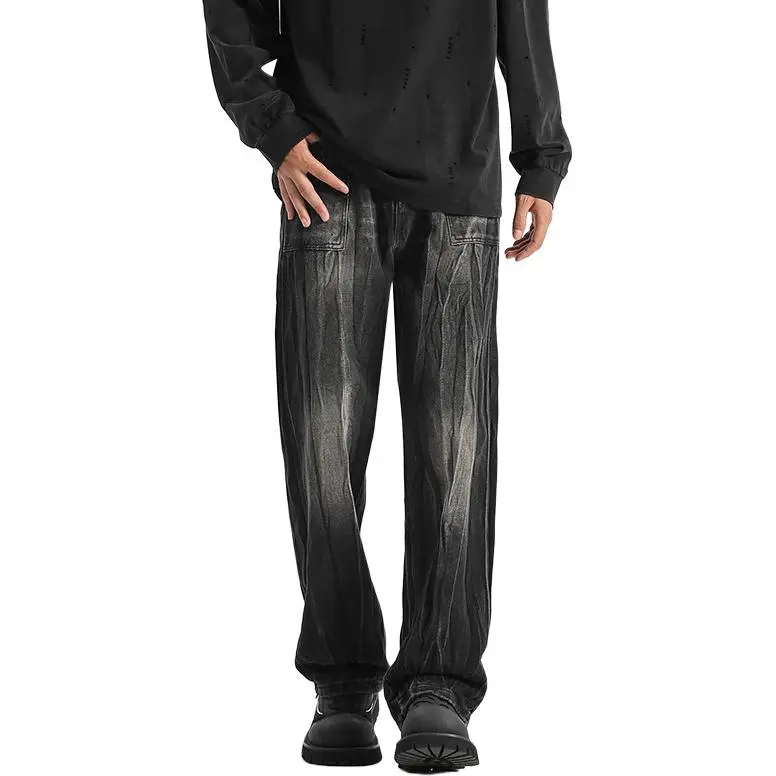 IJRJ Jeans Unisex Black-6