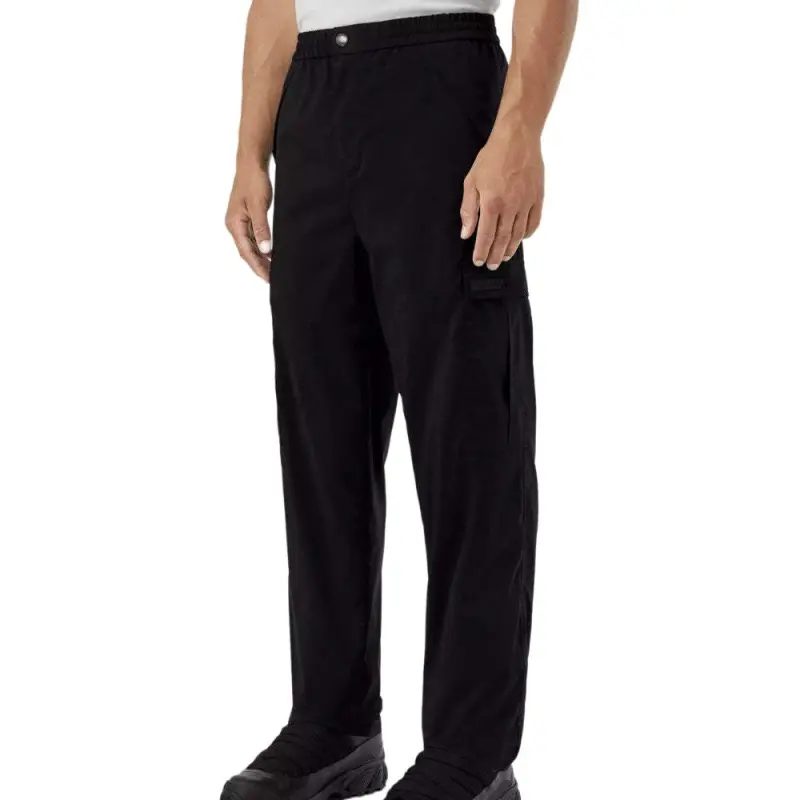 Burberry Logo detail Cargo Trousers-4