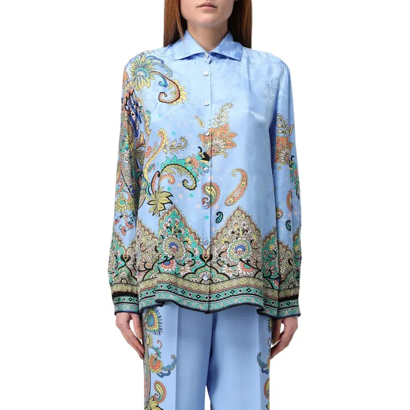 ETRO Paisley Printed Long Sleeved Shirt-2