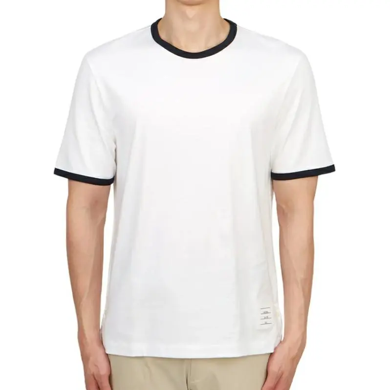 THOM BROWNE T Shirts Men White-2