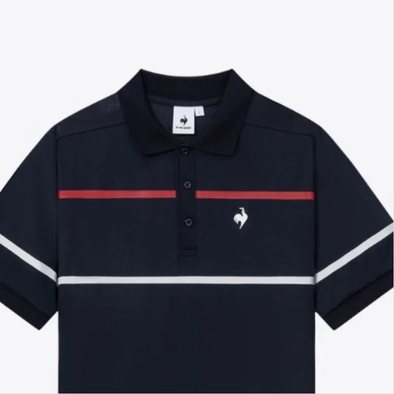 Le Coq Sportif T Shirt Men's Navy Blue-2