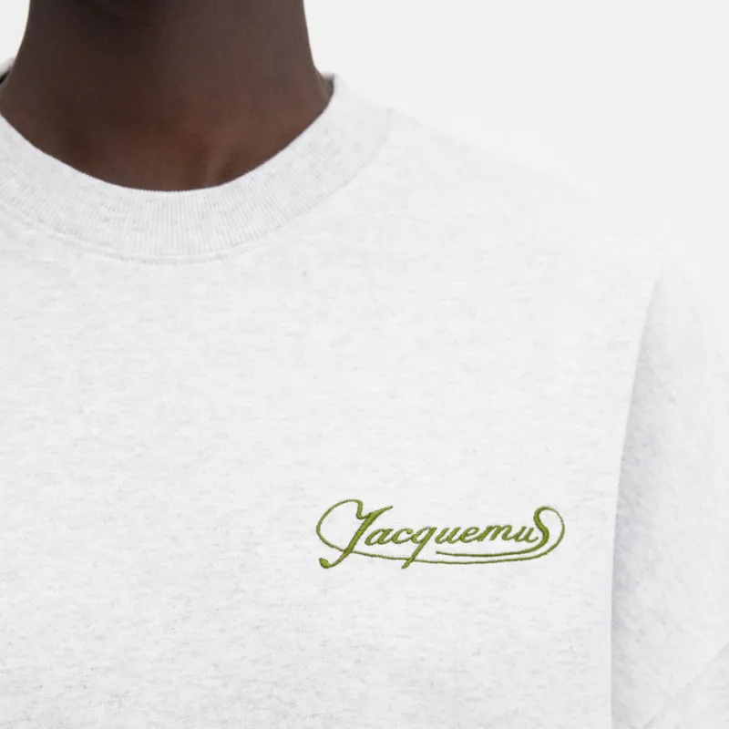 Jacquemus The Corto Logo Embroidered T Shirt-3