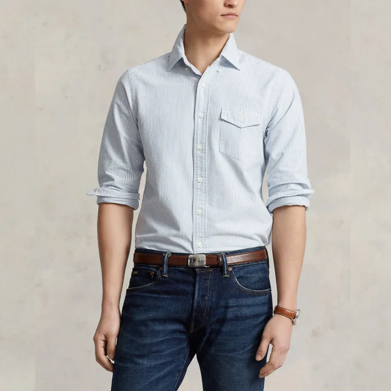 Polo Ralph Lauren Shirts Unisex Blue-1