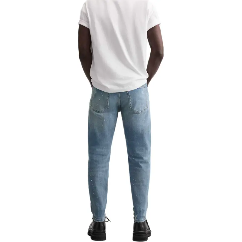 ZARA Jeans Men Blue/Green-1