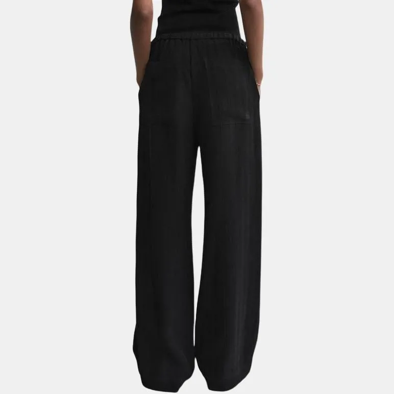 TOTEME SS25 Casual Pants Women's Black-3