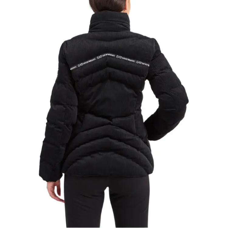 EMPORIO ARMANI Puffer Jacket Women's Black-4