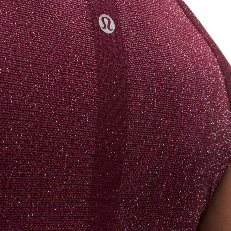 Lululemon Swiftly Tech T Shirt Women's Parallel Texture Garnet Red/Berry Red-3