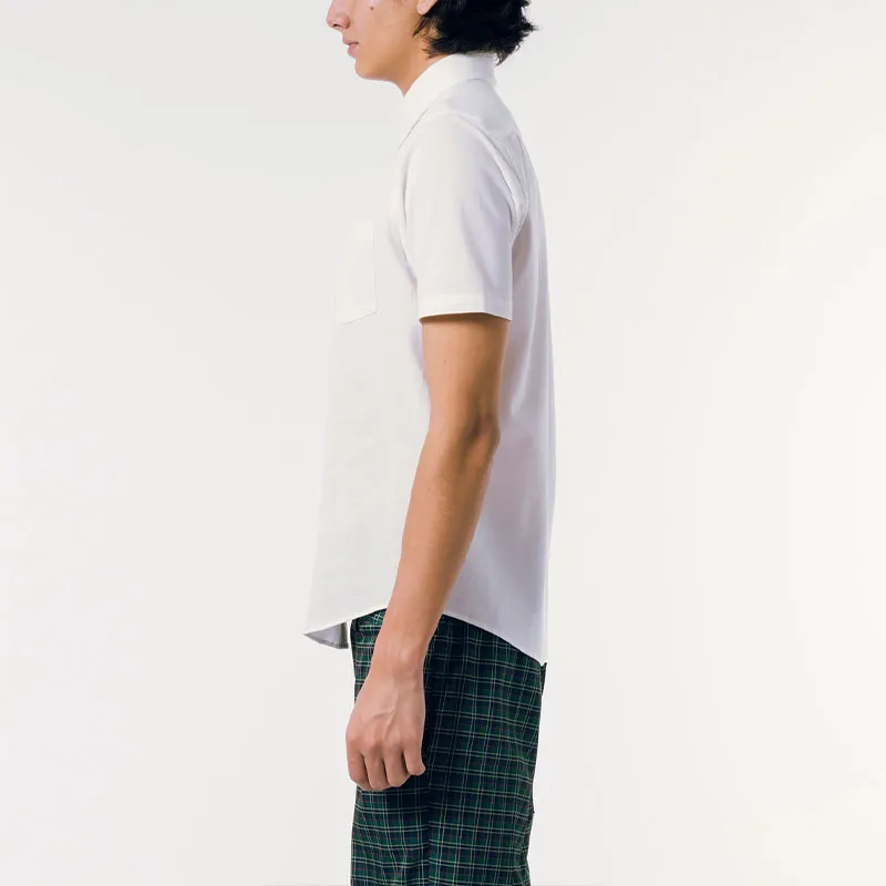 LACOSTE Shirts Men White-5