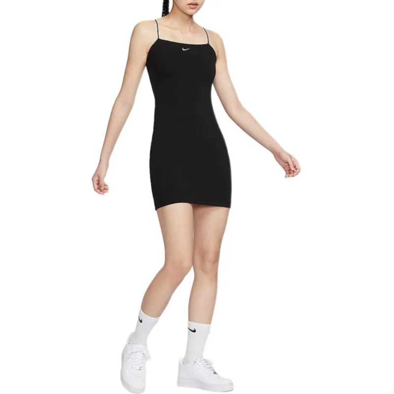 Nike Sportswear Chill Knit Women's Tight Mini Rib Cami Dress-3