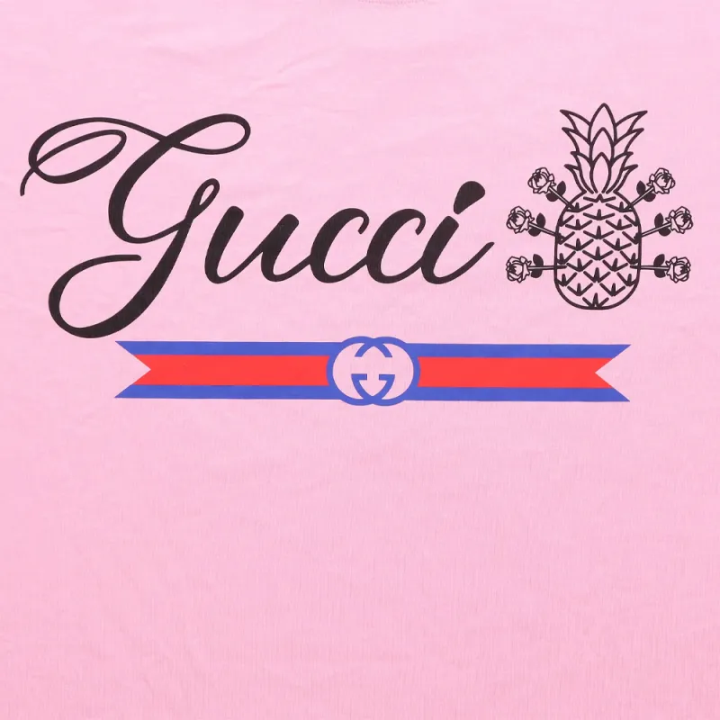 GUCCI T Shirts Men Pink-10