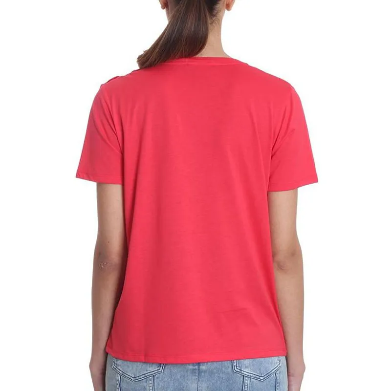 BALMAIN T Shirts Women's Red-3