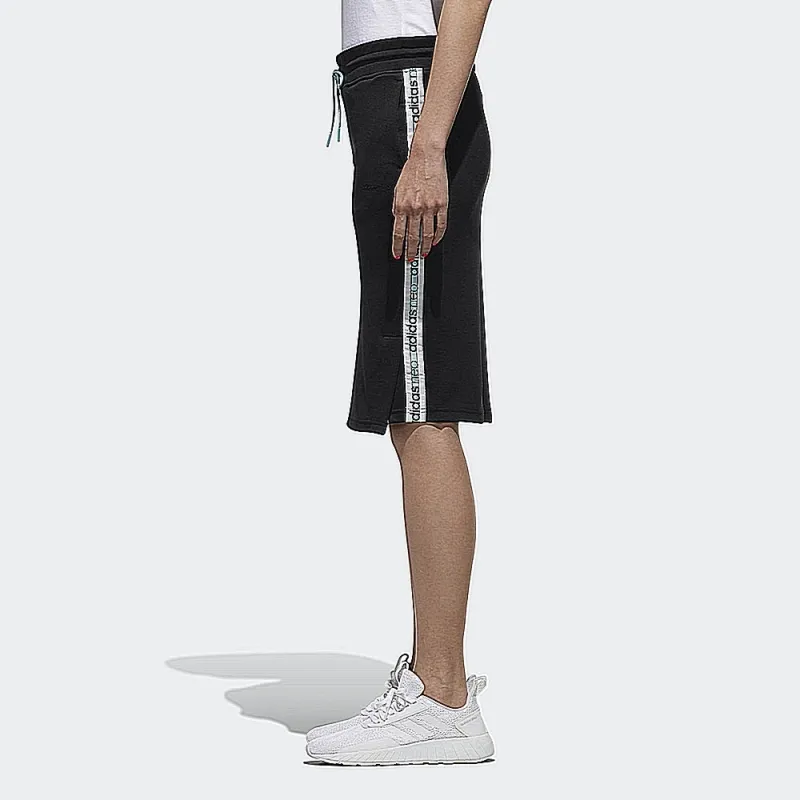 Adidas Neo Casual Short Skirts Women's Black-4
