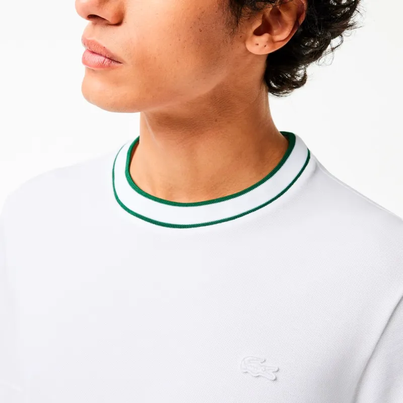 LACOSTE T Shirts Men White-3
