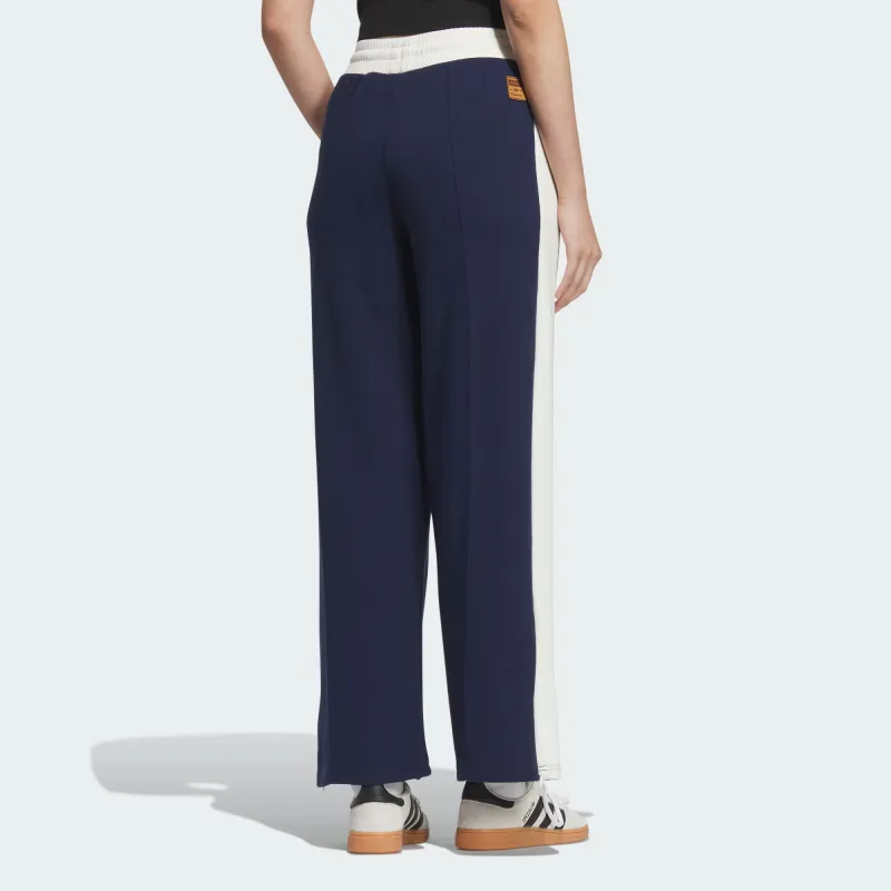 Adidas Originals RETRO Knitted Sports Pants Women's Dark Indigo-2