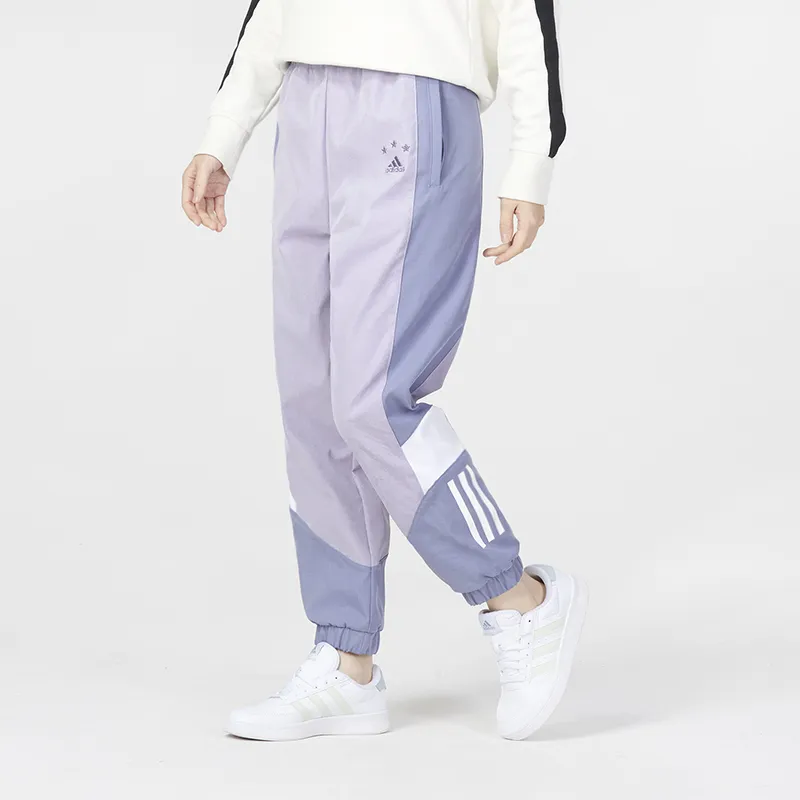 Adidas Knitted Sweatpants Women's Purple-3