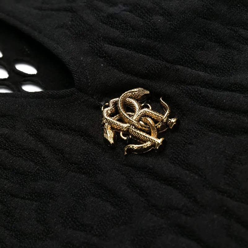Roberto Cavalli Leopard print Open back Swimsuit-3