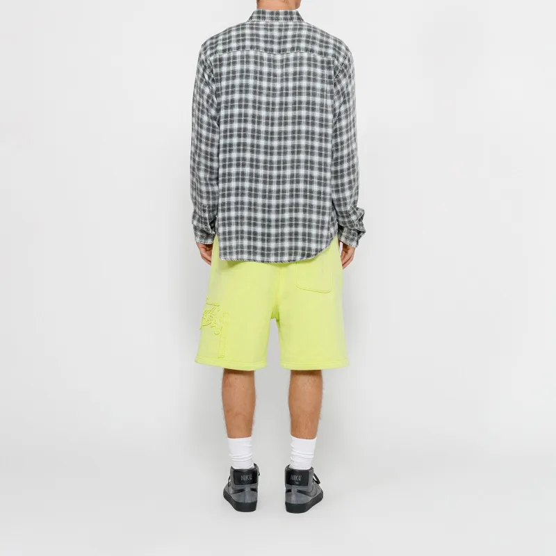 Stussy Tonal Applique Fleece Short-11