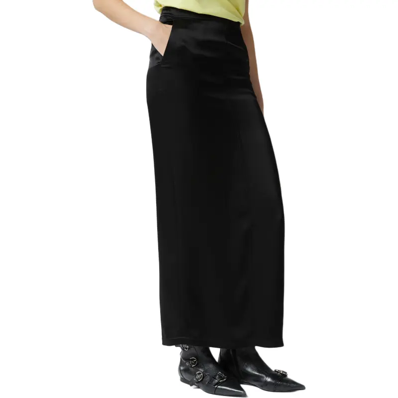 PINKO Rear slit Maxi Skirt-3