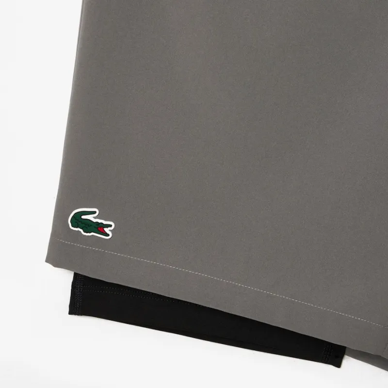 LACOSTE Casual Shorts Men's Gray-3