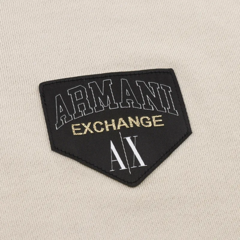 ARMANI EXCHANGE Striped Detailing Drawstring Hoodie-7