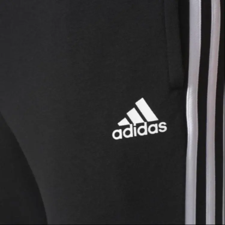 Adidas Knitted Sports Pants Men's Black-4