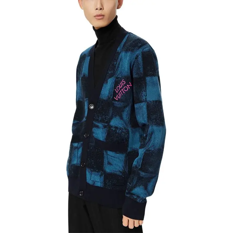 LOUIS VUITTON FW21 Knitwear Men's Blue-3