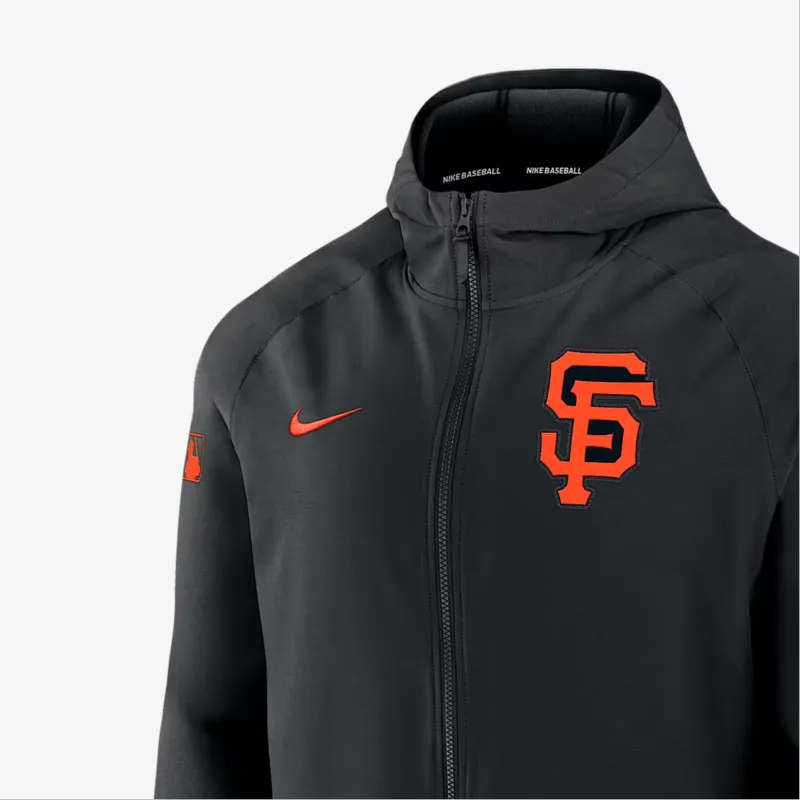 Nike San Francisco Giants Authentic Collection Men's Nike Therma Mlb Full Zip Jacket-2