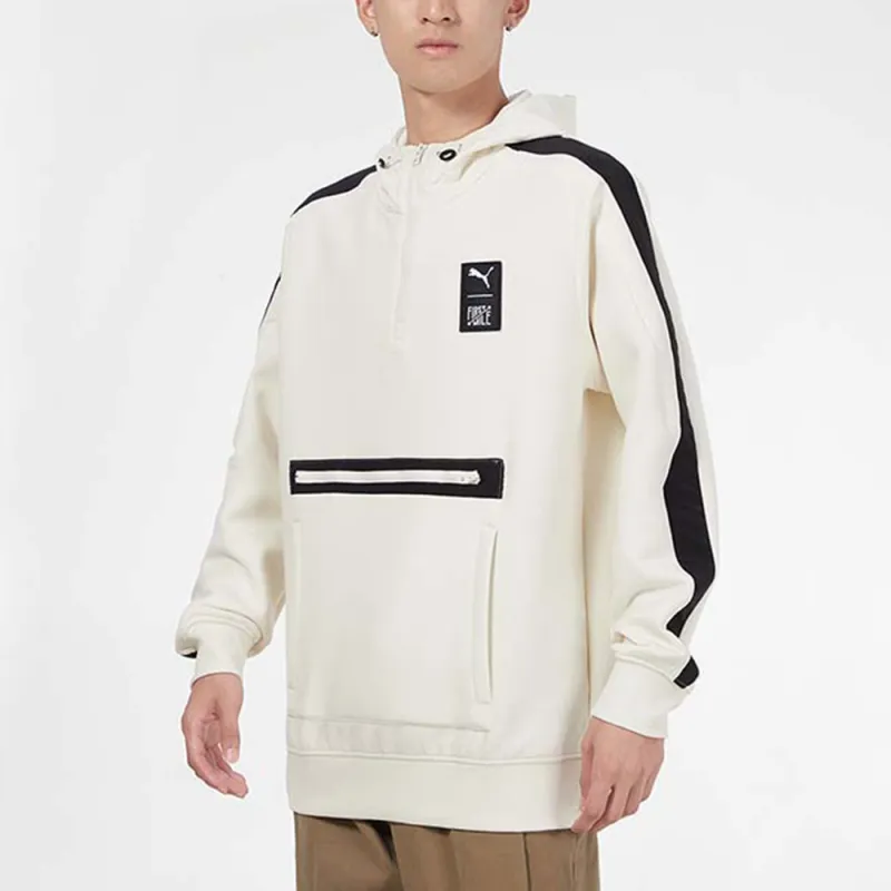 PUMA X FIRSTMILE Sweatshirts Men Ecru-1