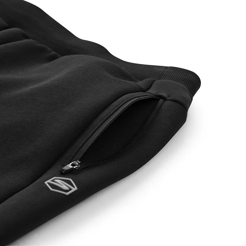Skechers Sports Lifestyle Collection Comfortable Sports Collection Knitted Sports Pants Women's Carbon Black-4