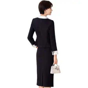 ONE SHALLOW Business Suits Women's Black
