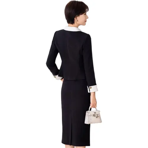 ONE SHALLOW Business Suits Women's Black