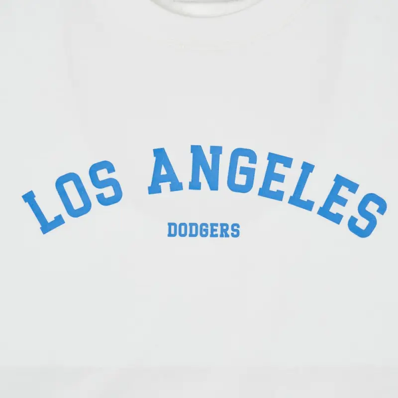MLB Los Angeles Dodgers T Shirts Women's White-5