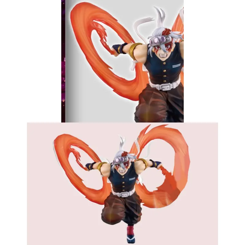 BANDAI Tengen Uzui Demon Slayer ~The Haunted Realm~ Part 2 Final Prize Ver Scale Figures Red-3
