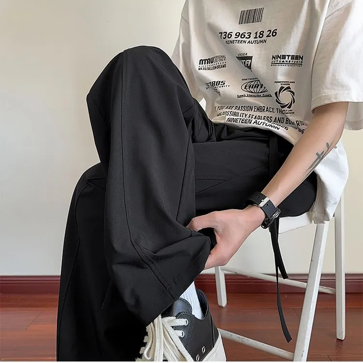 Glona Klio Casual Pants Unisex Black-3