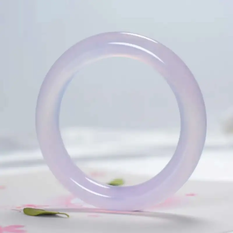 YOULING Chalcedony Jade Bangles Women's-7