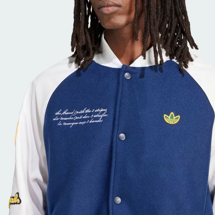 Adidas Originals Vrct Jacket Jackets & Coats Men's Dark Indigo-4
