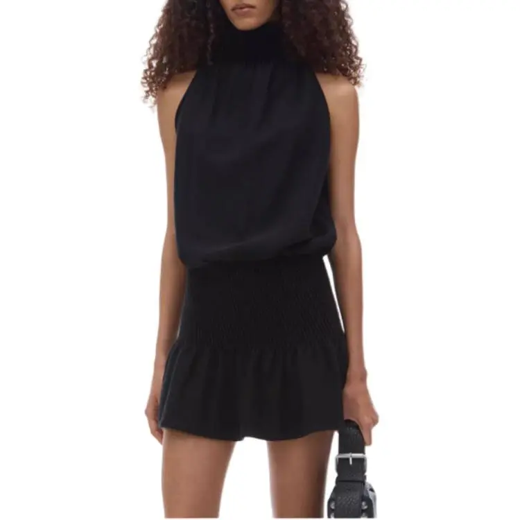 Alexander Wang Ruched Halterneck Dress-2